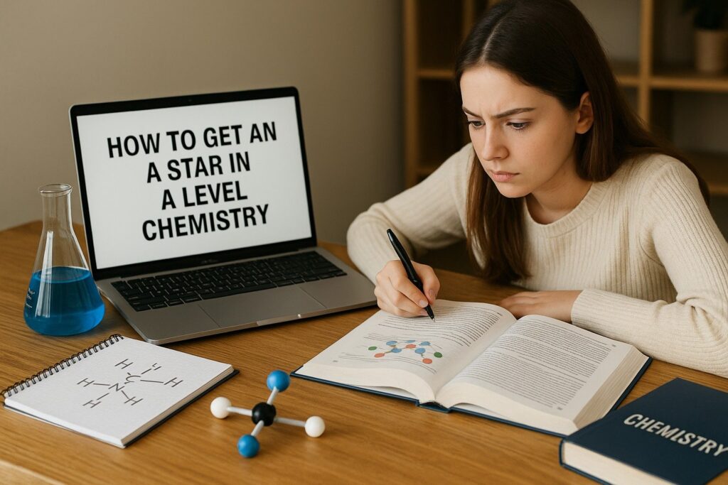 how to get an a star in A level chemistry